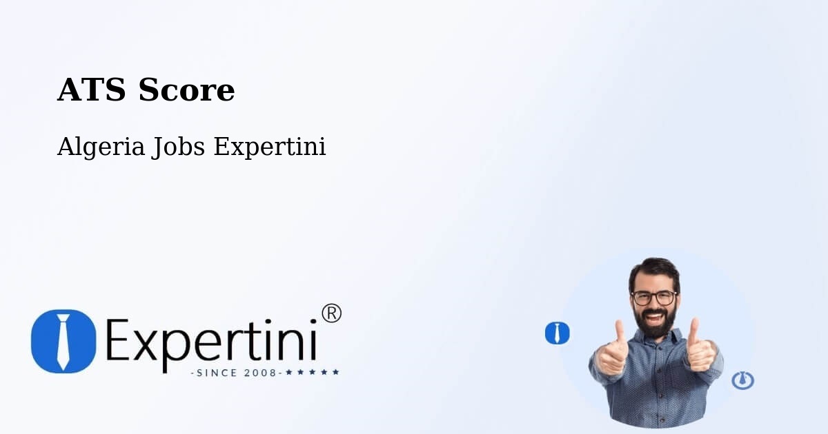 Resume ATS Score & Job Description Match Tool – Beni Mester - Algeria Jobs Expertini