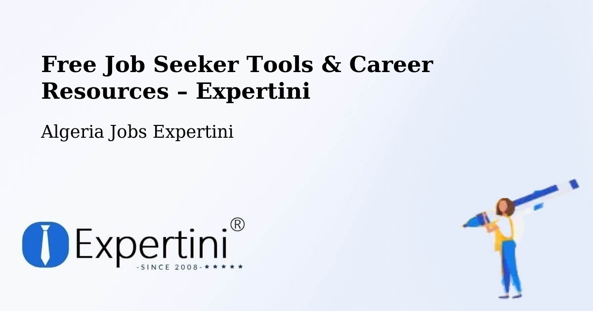 Free Job Seeker Tools & Career Resources – Beni Mester - Beni Mester, Algeria Jobs Expertini