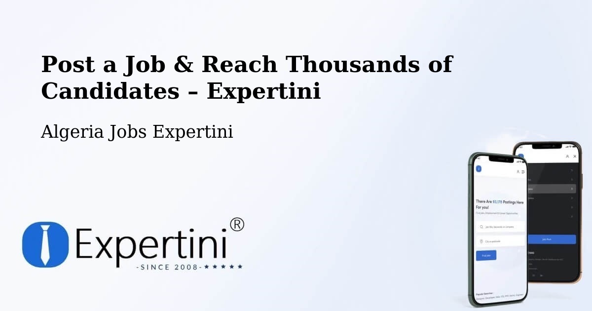 Post a Job in Beni Mester – Hire the Right Talent - Beni Mester, Algeria Jobs Expertini