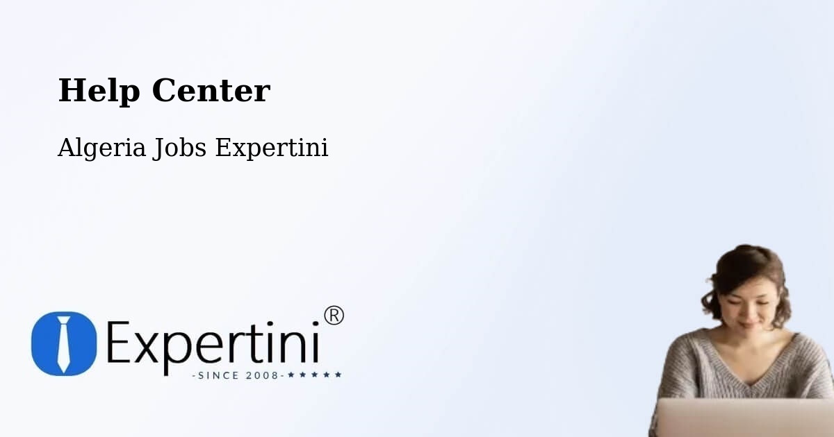 Help Center – Beni Mester - Algeria Jobs Expertini