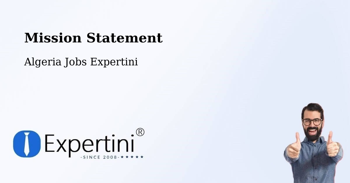 Corporate Mission – Beni Mester - Algeria Jobs Expertini